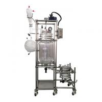 China Jacketed Lab Glass Reactor SS 316 Reactor For New Material Synthesis factory