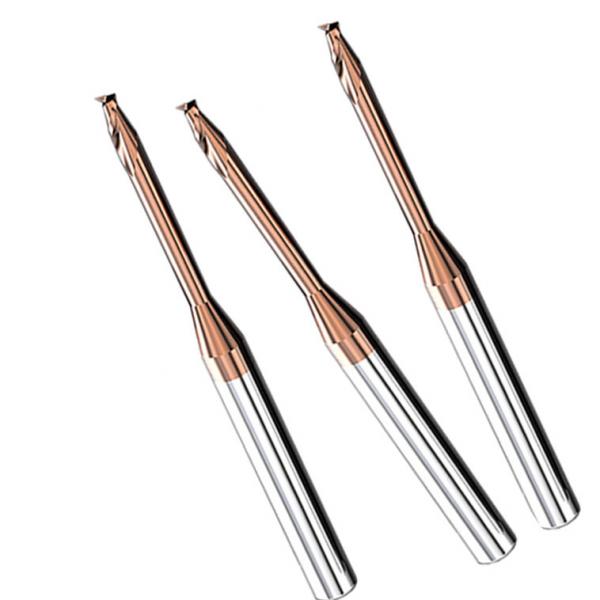 Quality Extra Long Neck 2 Flutes 2mm Square Nose End Mill Hrc65 SX for sale