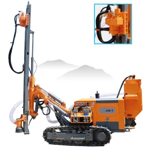 Quality DTH Down The Hole Hammer Drill Rig Crawler Pneumatic Type For Rock for sale