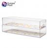 China Factory Wholesale Plastic transparent food storage container for dessert shop factory