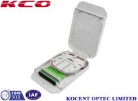 China FTTH 8 Port Plastic FTB Fiber Optical Terminal Box SC/APC ABS PC Material KCO-FTB08C factory