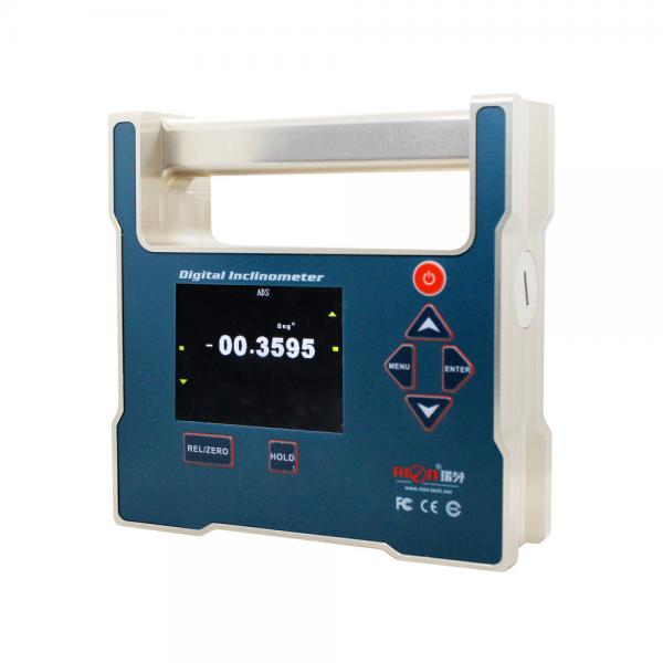 Quality CE Alarm High Accuracy Digital Inclinometer 0.001 Deg IP54 Angle Meter for sale