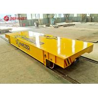 China Rail Guided Electric Moving Cart For Paper Board Handling 20m/Min factory