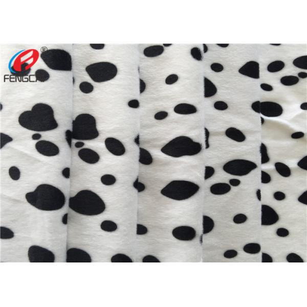 Quality Animal Printed Warp Knitting Polyester Velvet Fabric Brushed Velboa Fabric for sale