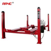 China Hydraulic 4 Post Vehicle Lift 3.5T 4.0T 5.0T Four Post Automotive Lift With Jacks Parking factory