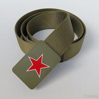 china Plastic tactical Military Belt Buckles Types Army Green Five-Pointed Start Print