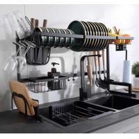 China 20inch height adjustable over sink dish rack , drying rack dishes over sink 12inch width factory