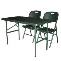 China Field Folding Table Outdoor Blow Molding Table Outdoor Command Table Portable Military Table Chairs factory