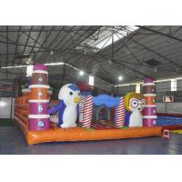 China Giant Animal Playground Inflatable Children Bouncy Castle With Slide factory