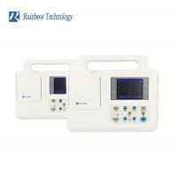 China 3.5 inch 12 channel Portable Ecg Machine With Printer For Patient factory