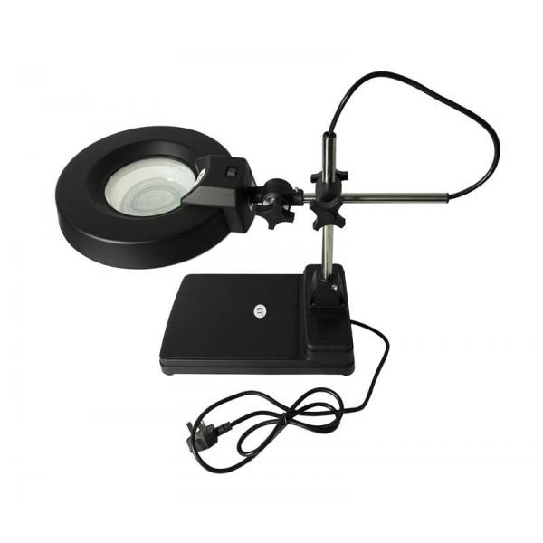 Quality Safe LED ESD Magnifying Lamp 5” Optical Lens For Static Sensitive Areas for sale