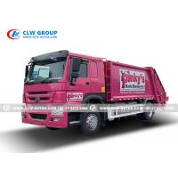 china Sinotruk Howo Municipal Waste Collection Garbage Compactor Truck 14 CBM 10 Tons