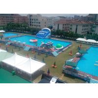 China Family Metal Frame Pool With Waterproof PVC , Swimming Pool Equipment Set factory