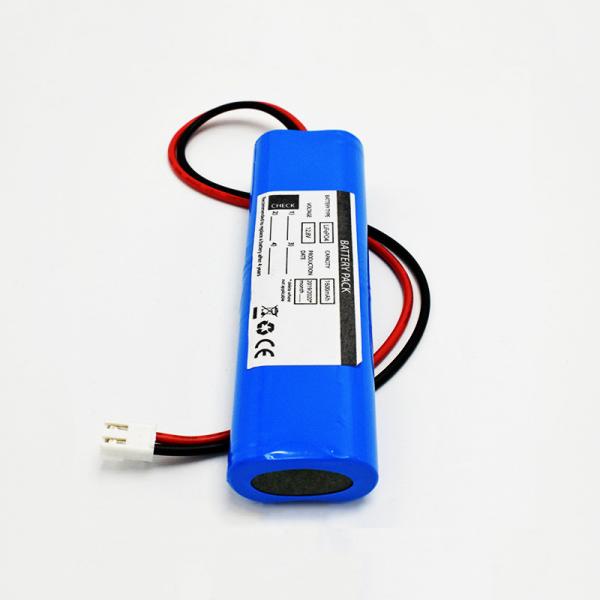 Quality Lifepo4 Lithium Fire Exit Light Batteries 18650 12.8V 1600mAh for sale