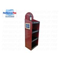 China 4 Shelves MDF Merchandising Shelf  Heavy Duty Holding Capability factory