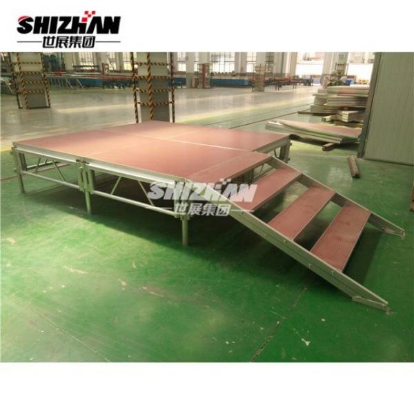 Quality TUV Aluminum Stage Platforms Lightweight Durable Movable Easy Install Assembly Folding for sale
