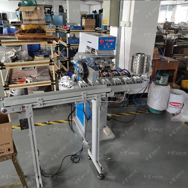 Quality Four Color Semi Automatic Pad Printing Machine For Medical Small Bottle for sale