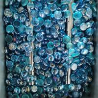 China Aquariums Reflective Fire Glass Beads Gas Fireplace Decor factory