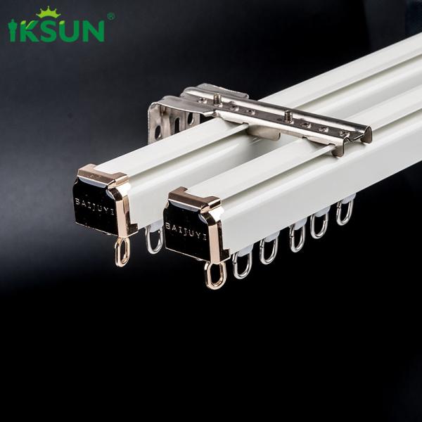 Quality 22ft Thickened Heavy Duty Curtain Track System With Electrophoresis Anodized for sale