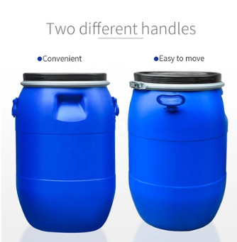Quality 120L Plastic Chemical Barrel Leakproof HDPE Plastic Storage Drum for sale
