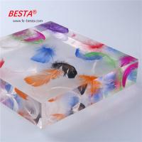 Quality Feather Cast 15mm acrylic sheet High Gloss decorative plexiglass panels for for sale