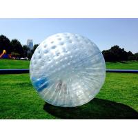 Quality Transparent 1.0mm TPU Inflatable Zorb Ball Inflatable Human Hamster Ball 3.0m x for sale