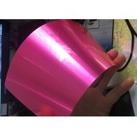 Quality Antibacterial Translucent Candy Powder Coat , Metal Surface Candy Pink Powder for sale