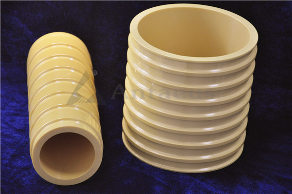 China Dielectric Constant 9.5 - 9.8 Zirconia Ceramic Parts factory
