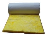 China Thermal Insulation Glass Wool Blanket Faced With White Metalized Scrim Kraft factory