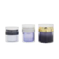 Quality Cosmetic Packaging PP Airless Jar Including Replaceable 15g 30g 50g for sale