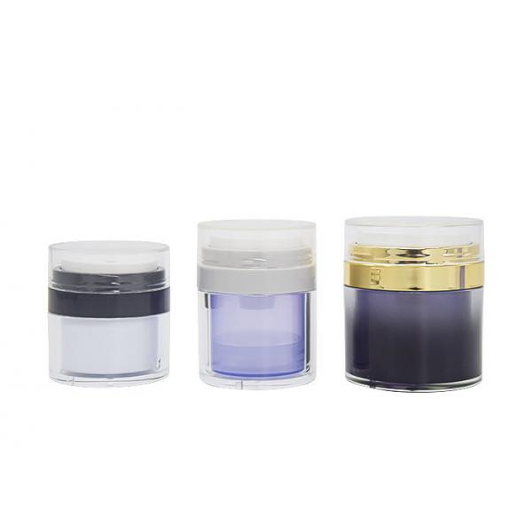 Quality Cosmetic Packaging PP Airless Jar Including Replaceable 15g 30g 50g for sale