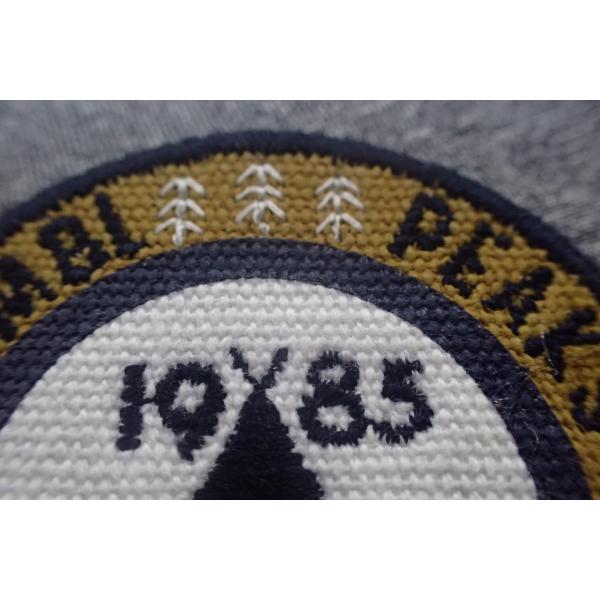 Quality Circle High Density Custom Embroidered Back Patches for sale