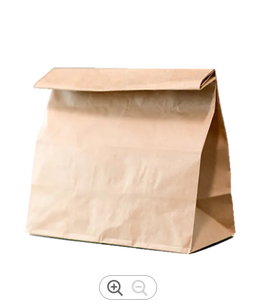 Quality Custom Kraft Bread Bags Heat Sealable Homemade Bread In Paper Bag for sale