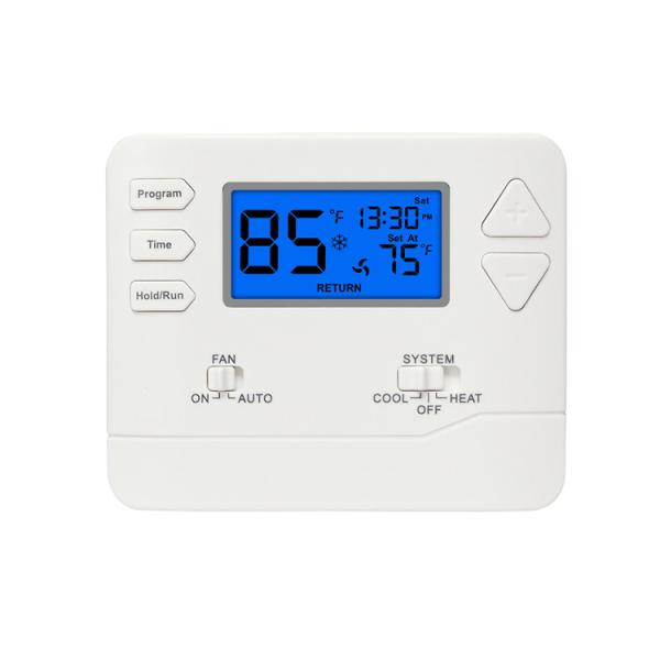 Quality NTC Battery Electric Room Thermostat Programmable Heating System for sale