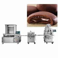 china PLC 4.5Kw Double Color Cookie Machine Industrial Cookie Maker