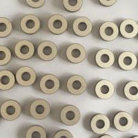 China ISO / CE 15x6x3 P8 Material Piezo Ceramic Element Small Ring Shaped factory