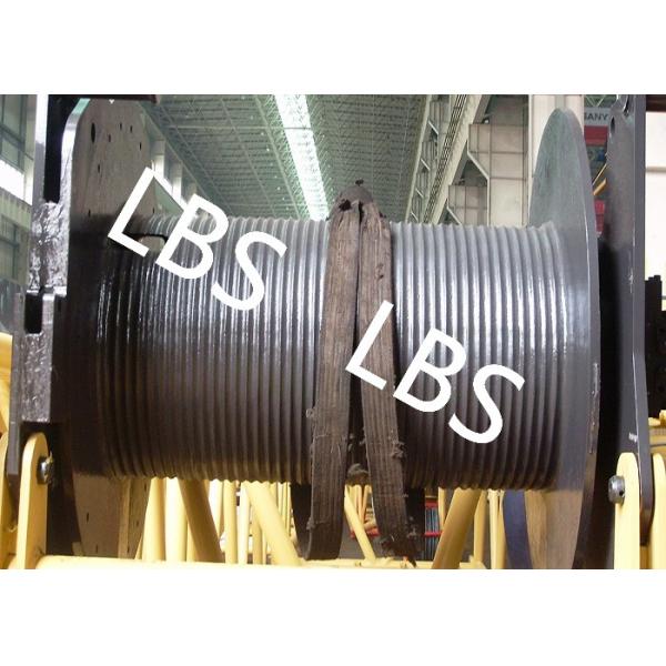 Quality Recovery Wire Rope Or Cable LBS Grooved Drum Highly Rugged Design for sale
