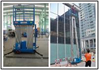 China 1330 * 600mm Vertical Mast Lift 12 Meter Platform Height For 2 Persons Work factory