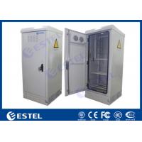Quality Waterproof Sinlgle Wall Outdoor Power Battery Cabinet / IP55 Outdoor Telecom Cabinet for sale
