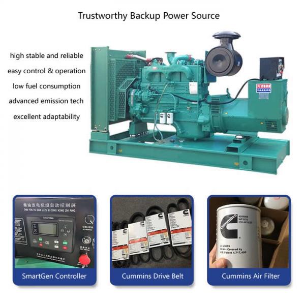 Quality 350 KW Cummins Diesel Generator Set GB Certificate For Standby Power Source for sale