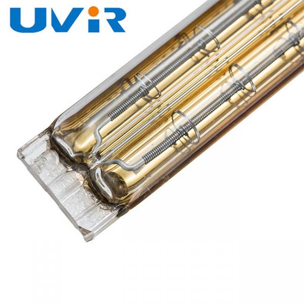 Quality 3400W Quartz Halogen Infrared Heaters TC01 Gold Coating For Automation Glue for sale