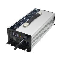 Quality 45A 36V Li Ion Battery Charger Silver LCD Display Aluminum Alloy for sale