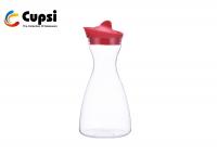 Buy cheap 100ml Glass Water Pitcher With Silicone Lid For Hot / Cold Water from wholesalers