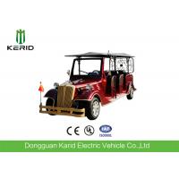 China Electric Powered Vintage 8 Person Golf Cart Tour Bus With 48V DC Motor for sale