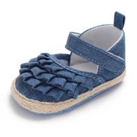China Free sample Cotton fashion 0-18 months crib prewalker baby sandals factory