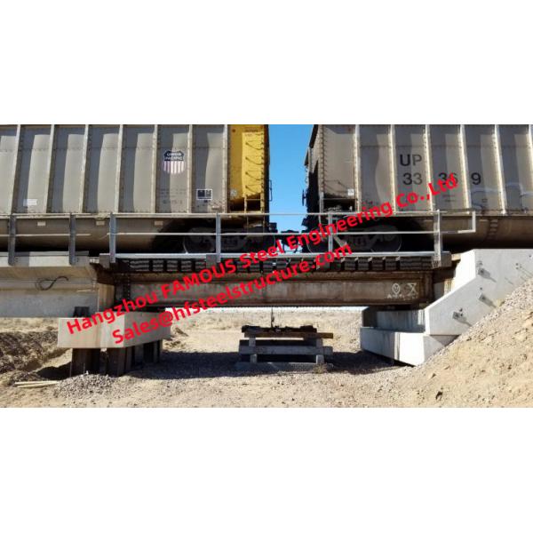 Quality Modern Structural Steel Bridge Construction Railroad Through Or Deck Plate Girder (DPG) for sale
