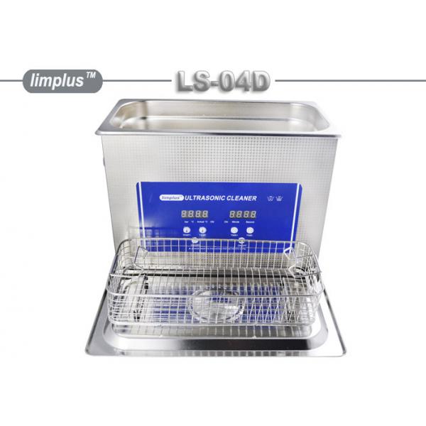 Quality 4.5 Liter Table Top Ultrasonic Cleaner For Guns Cartridges Cleaning With Basket for sale