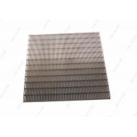 China Stainless Steel 316 Wedge Wire Filter for sale