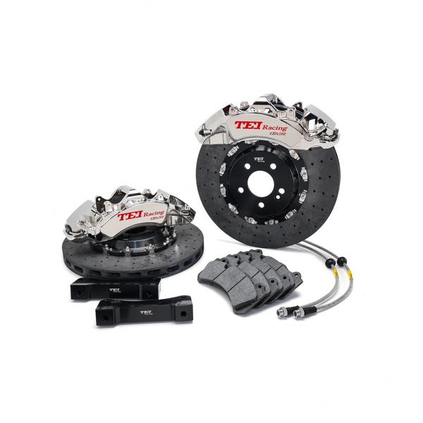 Quality S60-Explore 6 Piston Caliper Front High Performance Brake Kit With 355 378 405 Mm Disic For 18  Inch Car And Above for sale