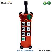 China 6 push buttons telecontrol RF control F21-E2-TX transmitter with magnetic switch and EMS factory